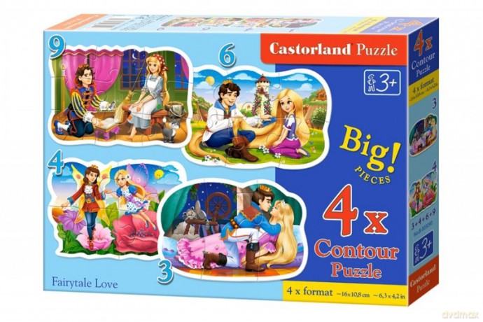 CASTORLAND 4w1 - Bajki [PUZZLE]