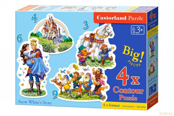 CASTORLAND 4w1 - Opowieści Śnieżki [PUZZLE]