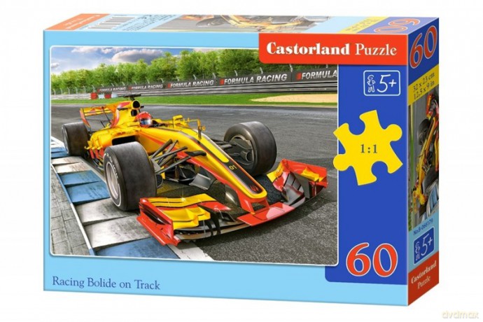 CASTORLAND 60 el. el. - Bolid wyścigowy na torze [PUZZLE]
