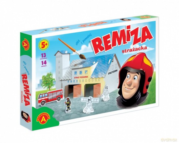 Domek do malowania remiza strażacka