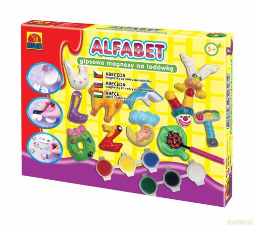 Odlewy gipsowe Alfabet