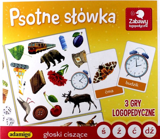 Psotne słówka - Głoski ciszące [GRA]