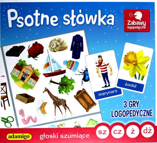 Psotne słówka - Głoski szumiące [GRA]