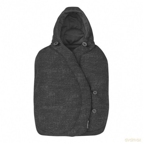 Śpiworek do fotelika Nomad Black