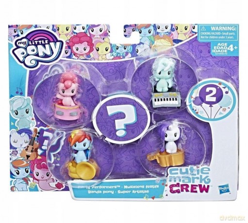 Zestaw do kolekcjonowania My Little Pony - Party Performers [FIGURKA]