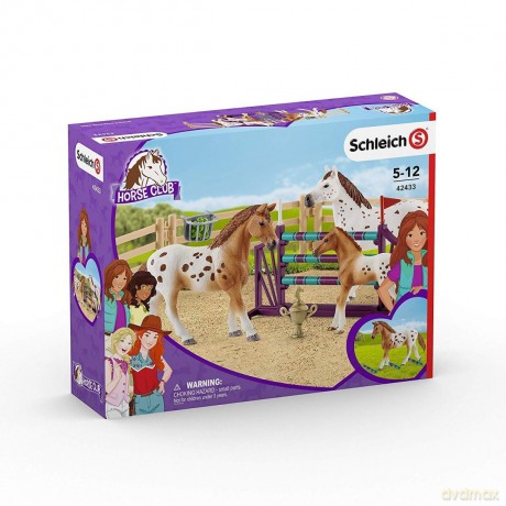 Zestaw treningowy Koni Appaloosa [FIGURKA]
