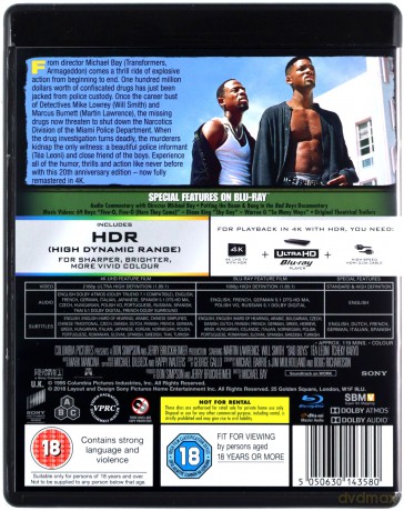 Bad Boys [Blu-Ray 4K]+[Blu-Ray]