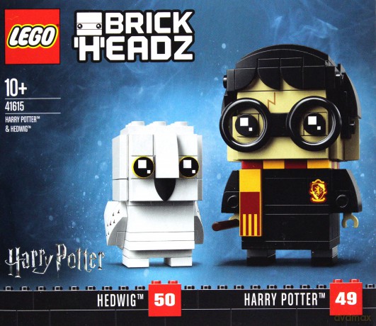 LEGO BrickHeadz - Harry Potter i Hedwiga (41615) [KLOCKI]