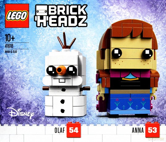 LEGO BrickHeadz Anna i Olaf (41618) [KLOCKI]