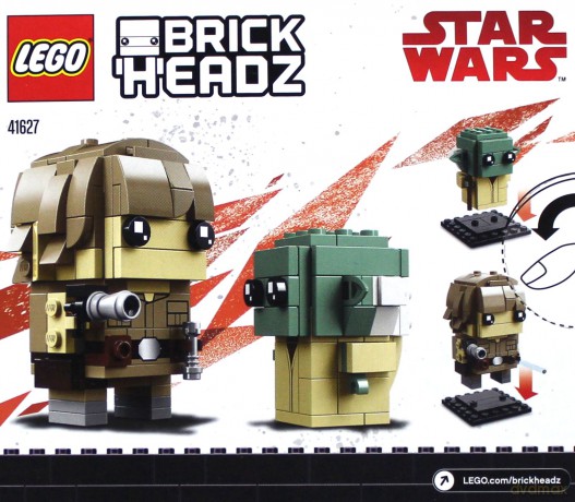 LEGO Star Wars Luke Skywalker i Yoda (Gwiezdne Wojny) (41627) [KLOCKI]