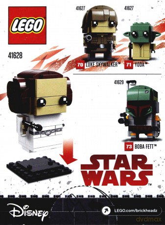 LEGO Star Wars Księżniczka Leia Organa (Gwiezdne Wojny) (41628) [KLOCKI]