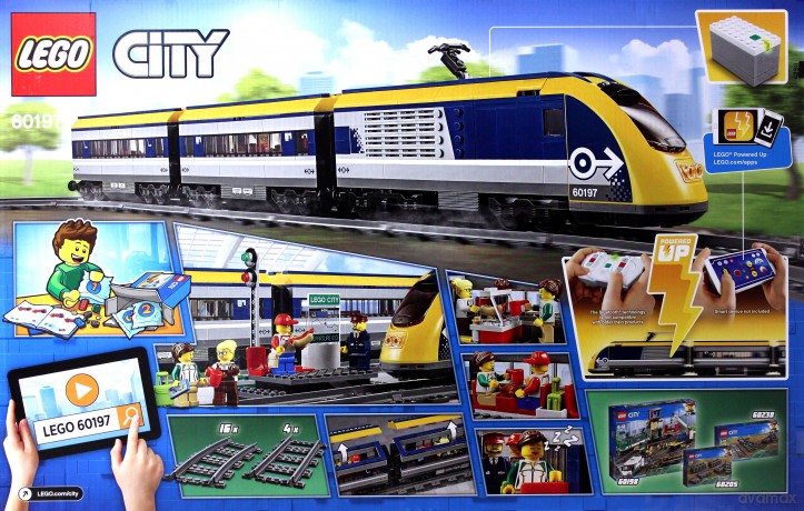 LEGO Pociąg pasażerski (60197) [KLOCKI]