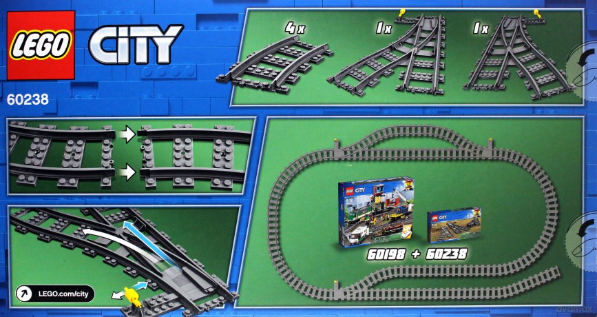 LEGO Switch Tracks (60238) [KLOCKI]
