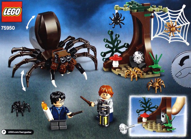 LEGO Legowisko Aragoga (75950) [KLOCKI]