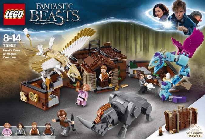 LEGO Walizka Newta z magicznymi stworzeniami (75952) [KLOCKI]
