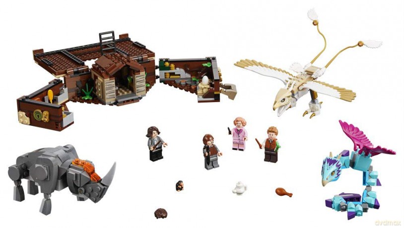 LEGO Walizka Newta z magicznymi stworzeniami (75952) [KLOCKI]