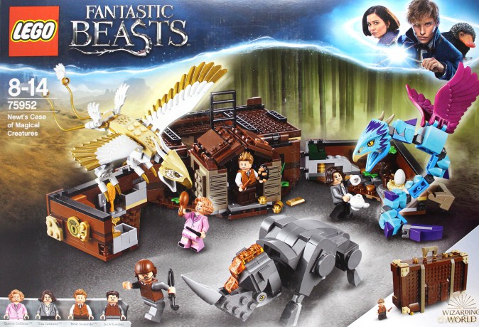 LEGO Walizka Newta z magicznymi stworzeniami (75952) [KLOCKI]