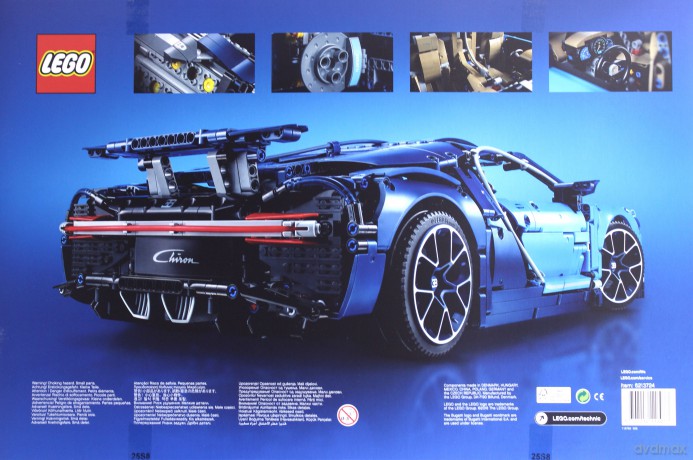 LEGO Bugatti Chiron (42083) [KLOCKI]