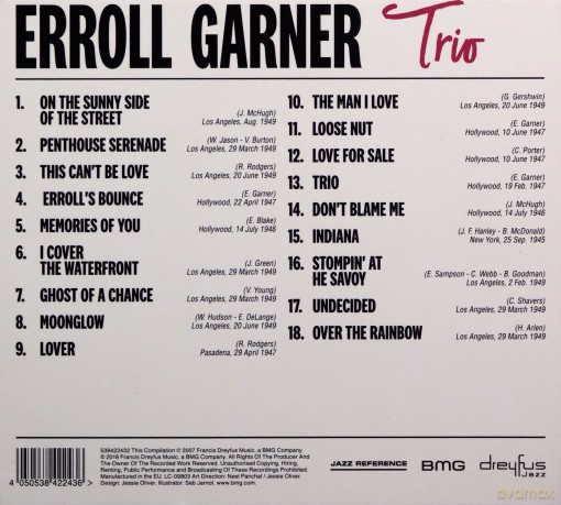Erroll Garner: Trio [CD]