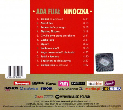 Ada Fijał Ninoczka [CD]