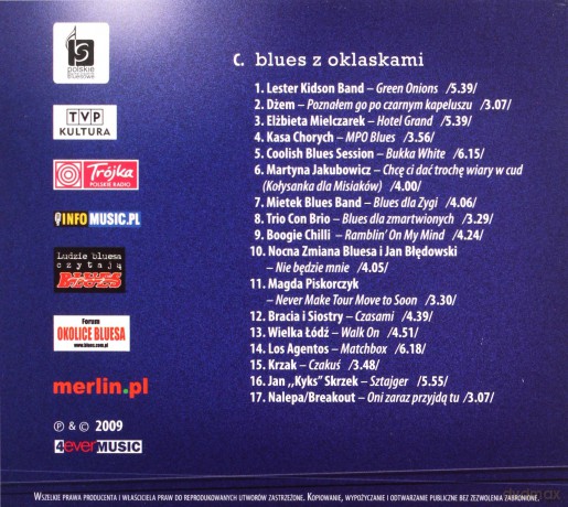 Antologia Polskiego Bluesa 2 Blues z oklaskami [CD]