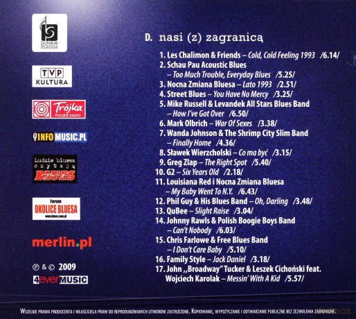 Antologia Polskiego Bluesa 2 Nasi (z) zagranicą [CD]