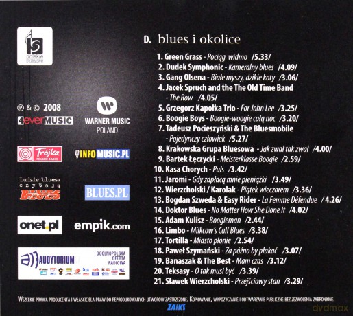 Antologia Polskiego Bluesa Blues i okolice [CD]