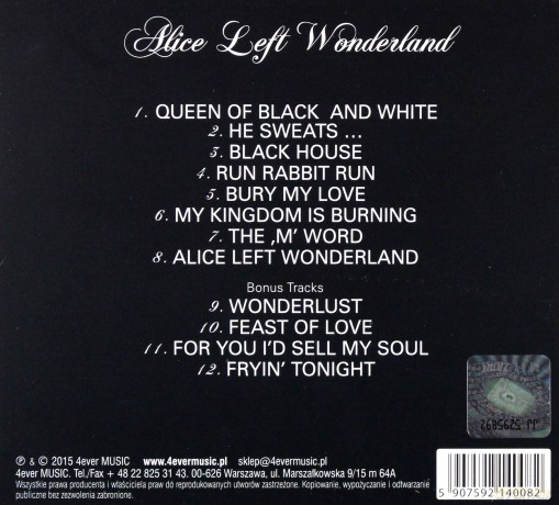 John Porter: Alice Left Wonderland [CD]