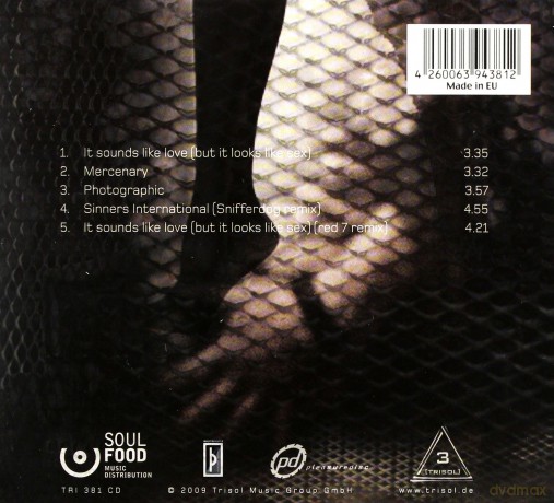 Zeromancer: It Sounds Like Love (digipack) [CD]