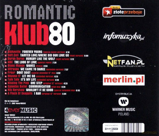 Romantic Klub.80 [CD]