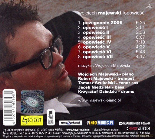 Wojciech Majewski: Opowieść [CD]
