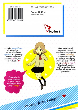 Pocałuj jego, kolego! (Tom 9) - Junko [KOMIKS]