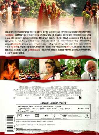 Aleksander (booklet) [DVD]