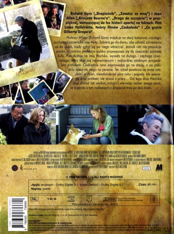 Mój przyjaciel Hachiko (booklet) [DVD]