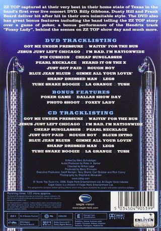 ZZ Top: Live From Texas [CD]+[DVD]