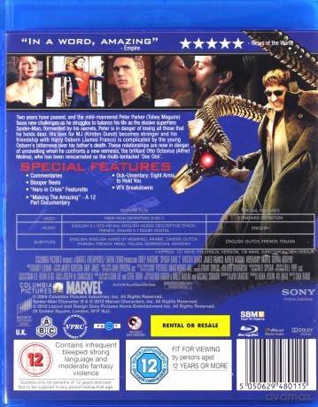 Spider-Man 2 [Blu-Ray]