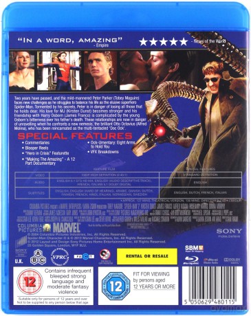 Spider-Man 2 [Blu-Ray]