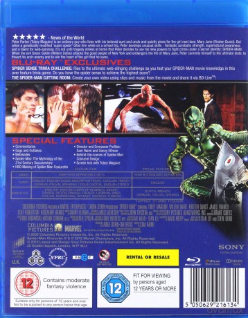 Spider-Man [Blu-Ray]