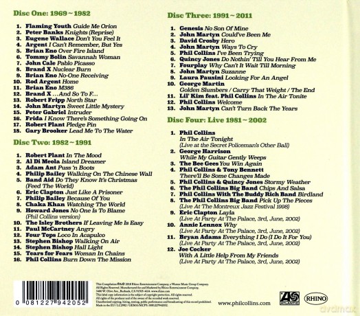 Phil Collins: Plays Well With Others [4CD]