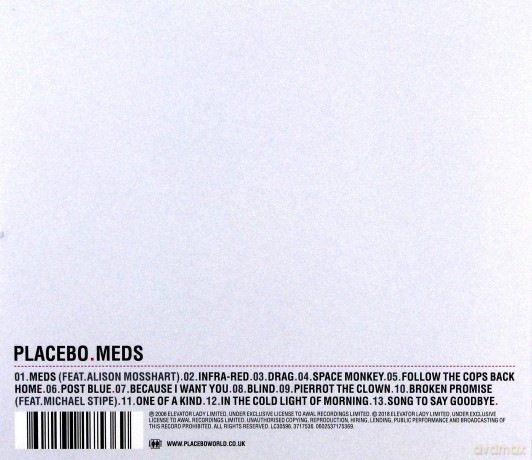 Placebo: Meds [CD]