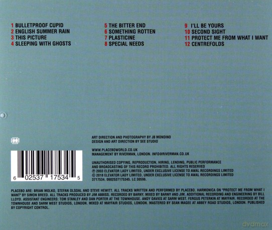 Placebo: Sleeping With Ghosts [CD]
