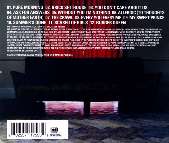 Placebo: Without You I'm Nothing [CD]