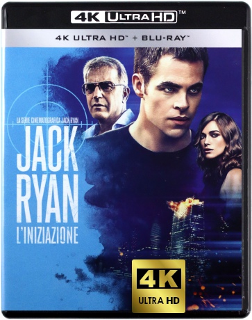 Jack Ryan: Shadow Recruit (Jack Ryan: Teoria chaosu) [Blu-Ray 4K]+[Blu-Ray]