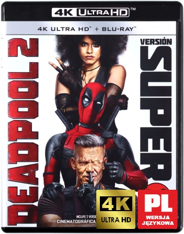 Deadpool 2 Theatrical and Unrated Super Duper Cut [2xBlu-Ray 4K]+[2xBlu-Ray]