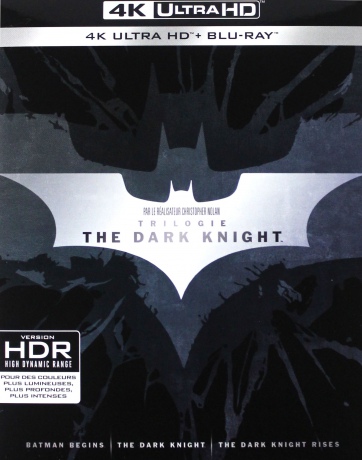 Batman Początek / Mroczny Rycerz / Mroczny Rycerz Powstaje [BOX] [3xBlu-Ray 4K]+[6xBlu-Ray]