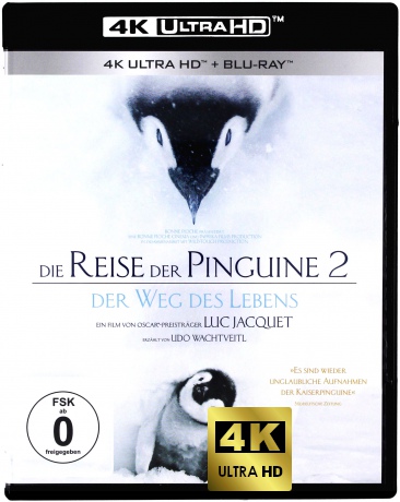 March of the Penguins 2: The Next Step (Marsz Pingwinów 2: Przygoda na krańcu świata)) [Blu-Ray 4K]+[Blu-Ray]