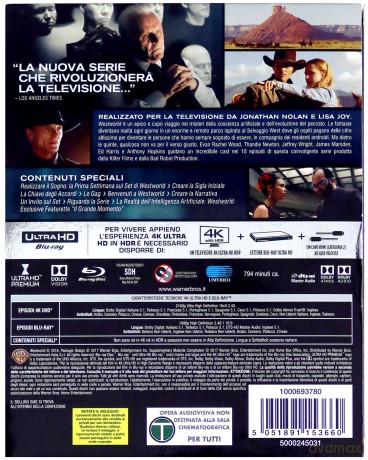 Westworld Sezon 1 [3xBlu-Ray 4K]+[3xBlu-Ray]