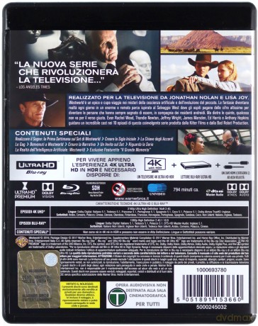 Westworld Sezon 1 [3xBlu-Ray 4K]+[3xBlu-Ray]