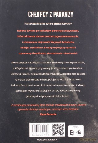 Chłopcy z Paranzy - Roberto Saviano [KSIĄŻKA]