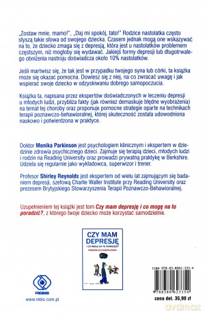 Depresja u nastolatka. Poradnik dla rodziców - Monika Parkinson, Shirley Reynolds [KSIĄŻKA]